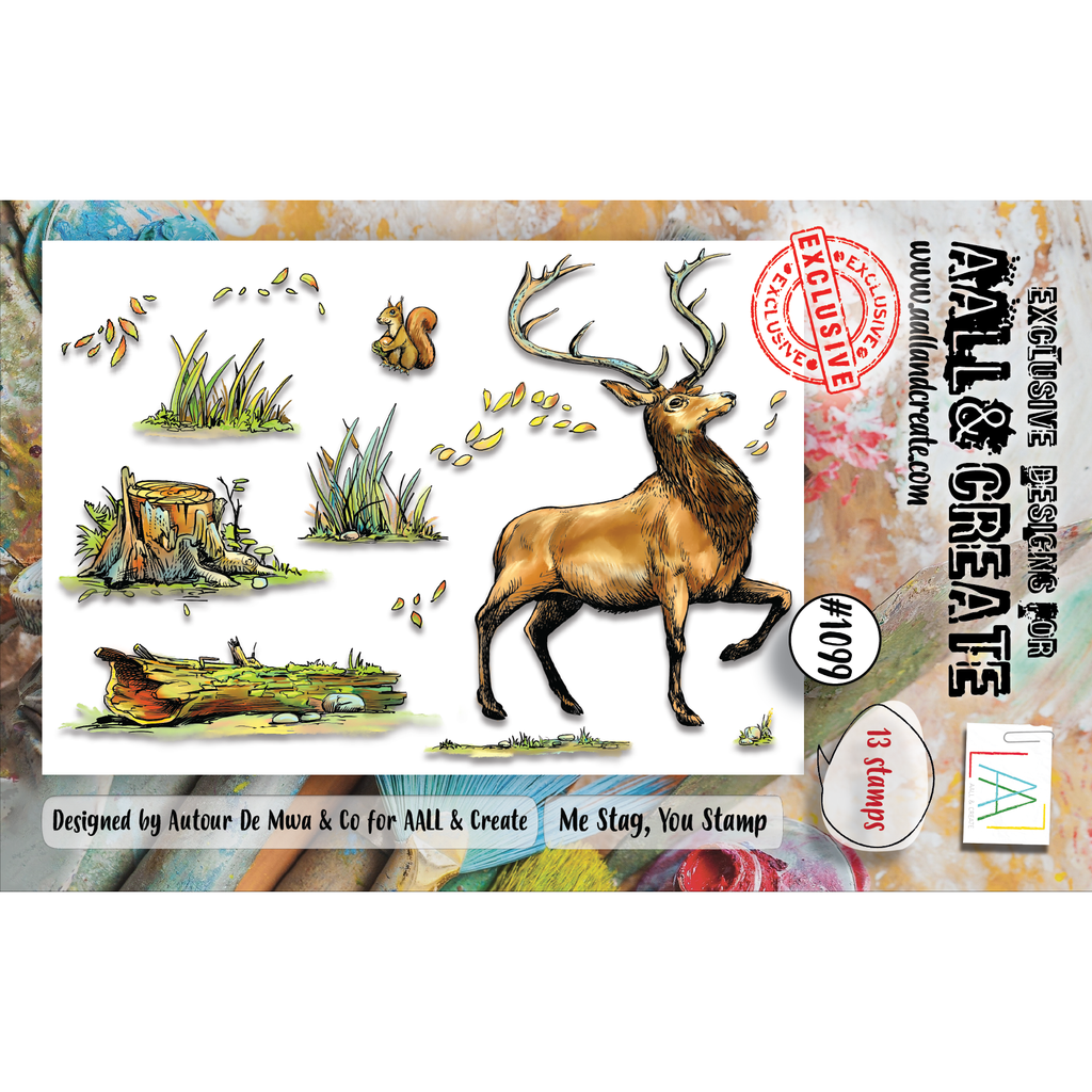 AALL & Create Me Stag, You Stamp A7 Clear Stamps 1099