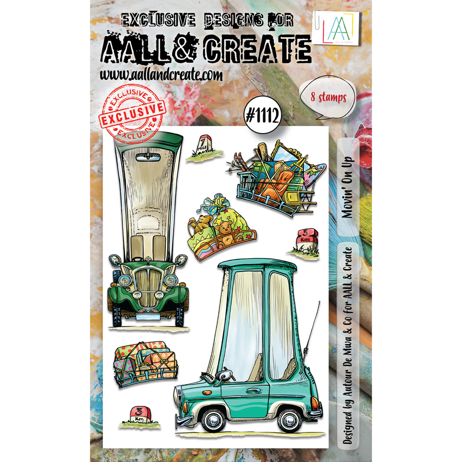 Aall & Create A6 Clear Stamp Set - Butterfly Effect, ALLTP990