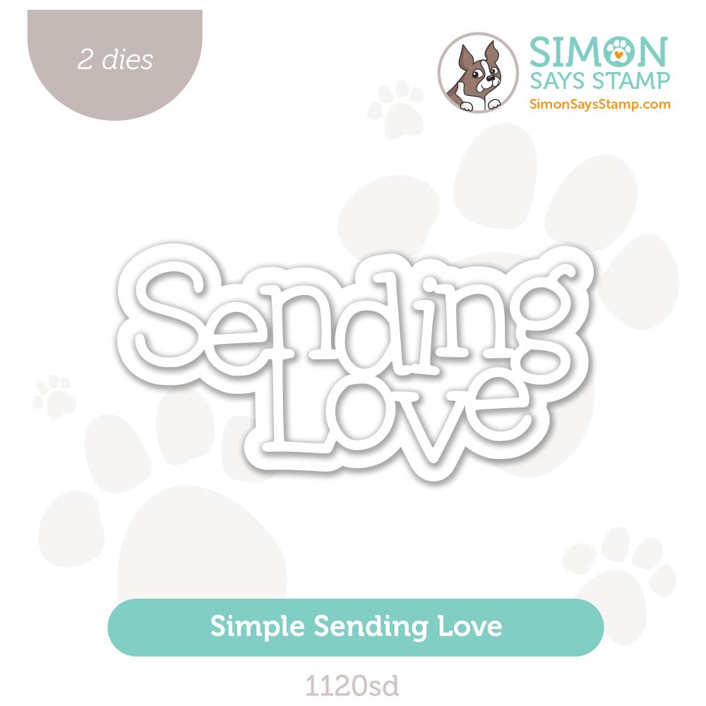 Simon Says Stamp Simple Sending Love Wafer Dies 1120sd Cheering for You