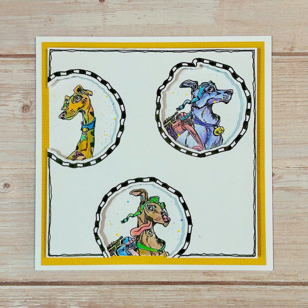 AALL & Create Bingo Was His Namo A6 Clear Stamps 1121 dogs