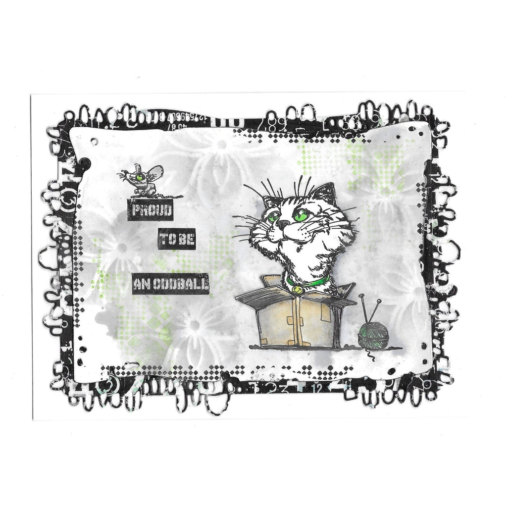 AALL & Create Alleycat Acrocats A6 Clear Stamps 1123 mouse