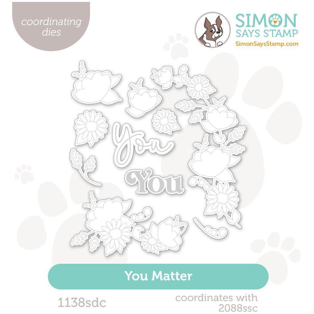 Simon Says Stamp You Matter Wafer Dies 1138sdc Stamptember