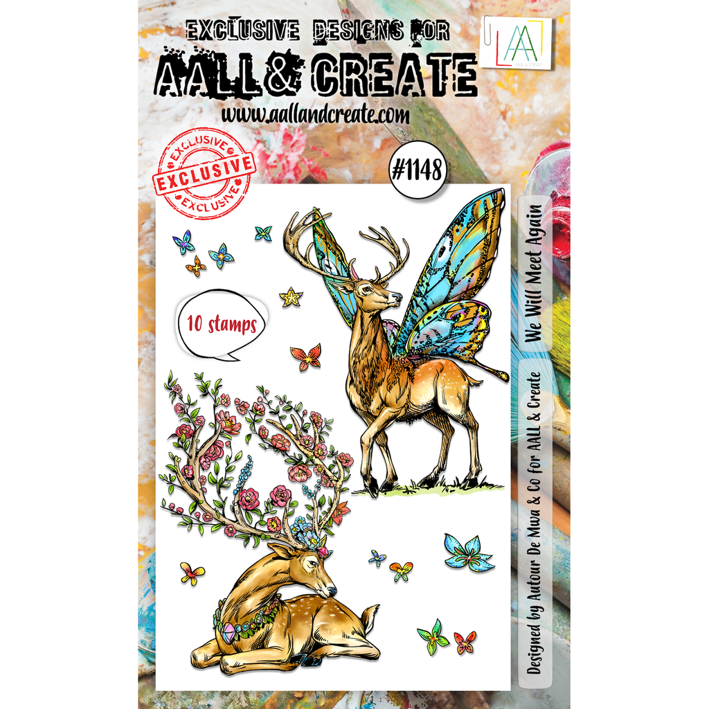 AALL & Create We Will Meet Again A6 Clear Stamps 1148