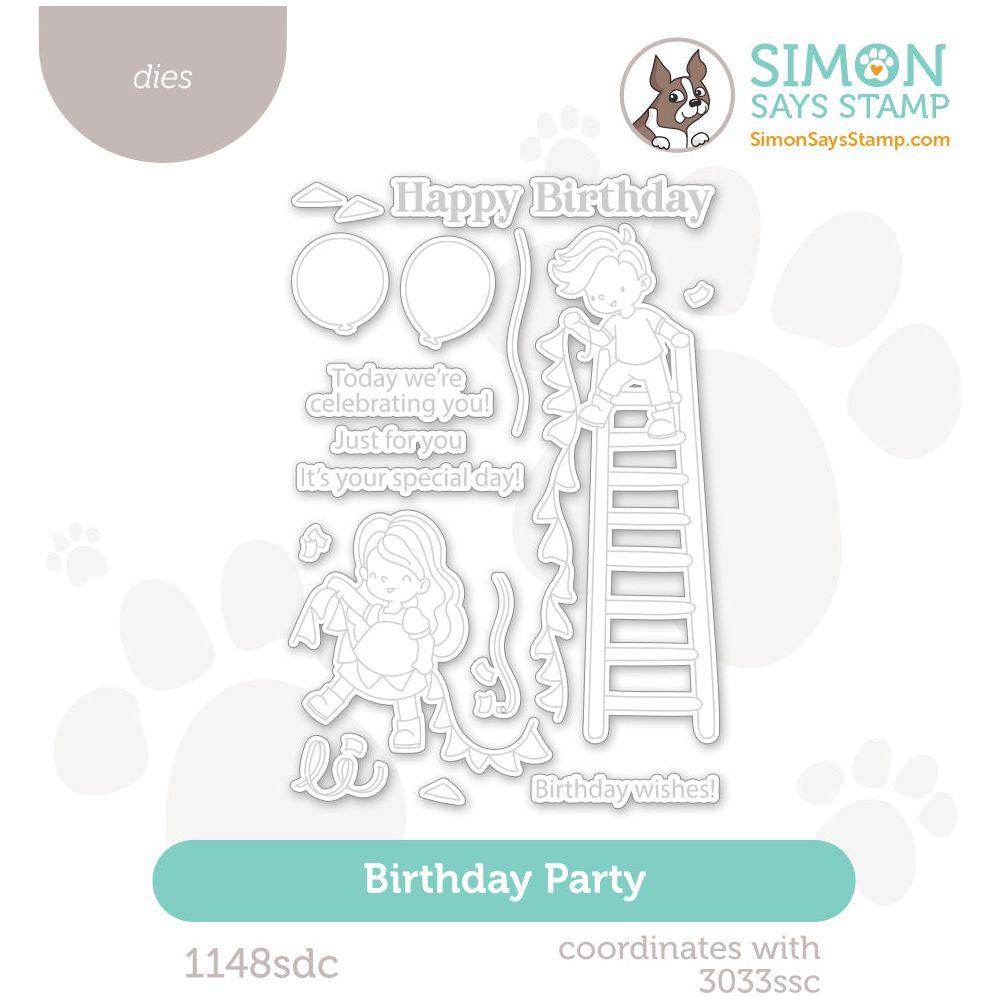 Simon Says Stamp Birthday Party Wafer Dies 1148sdc Stamptember