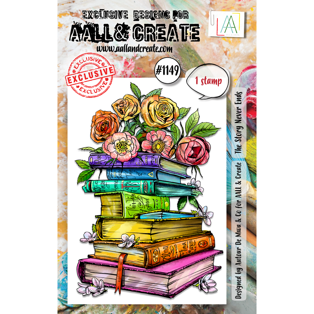 AALL & Create The Story Never Ends A7 Clear Stamp 1149