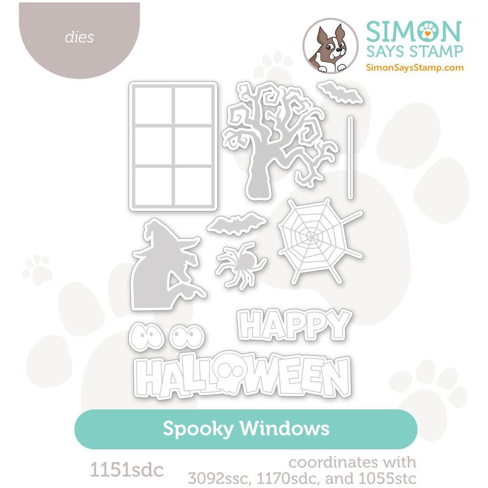 Simon Says Stamp Spooky Windows Wafer Dies 1151sdc Stamptember