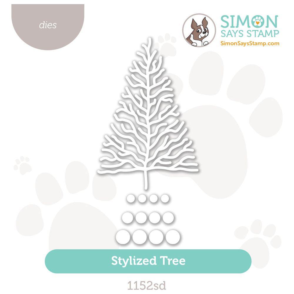 Simon Says Stamp Stylized Tree Wafer Dies 1152sd Sweet Wishes