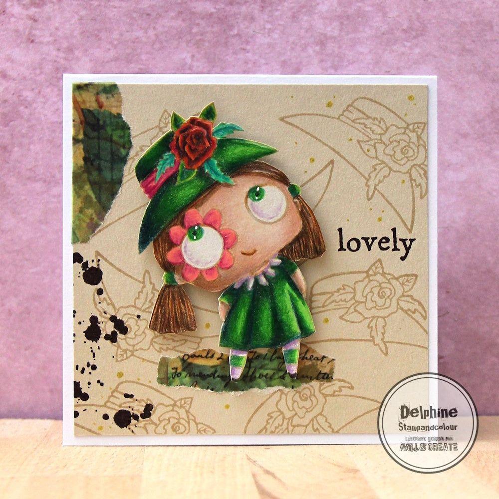 AALL & Create Sparkle A7 Clear Stamps 1164 lovely