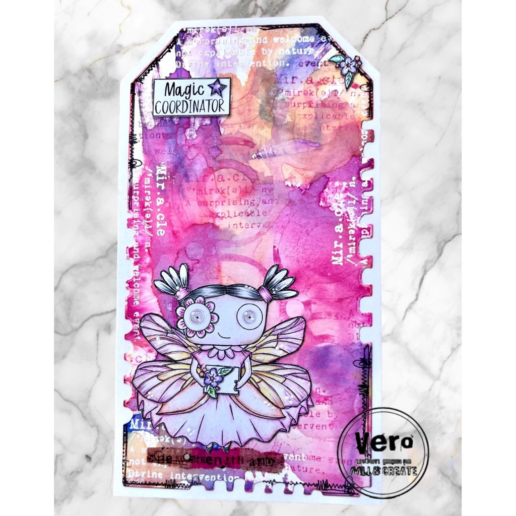 AALL & Create Magic Coordinator A7 Clear Stamps 1167 fairy