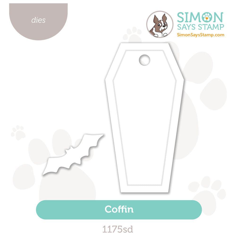 Simon Says Stamp Coffin Wafer Dies 1175sd