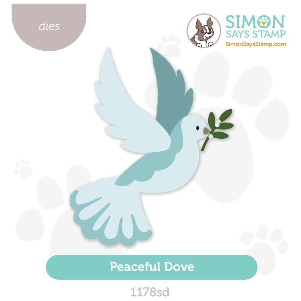 Simon Says Stamp Peaceful Dove Wafer Dies 1178sd Sweet Wishes