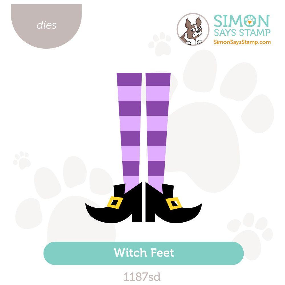 Simon Says Stamp Witch Feet Wafer Dies 1187sd