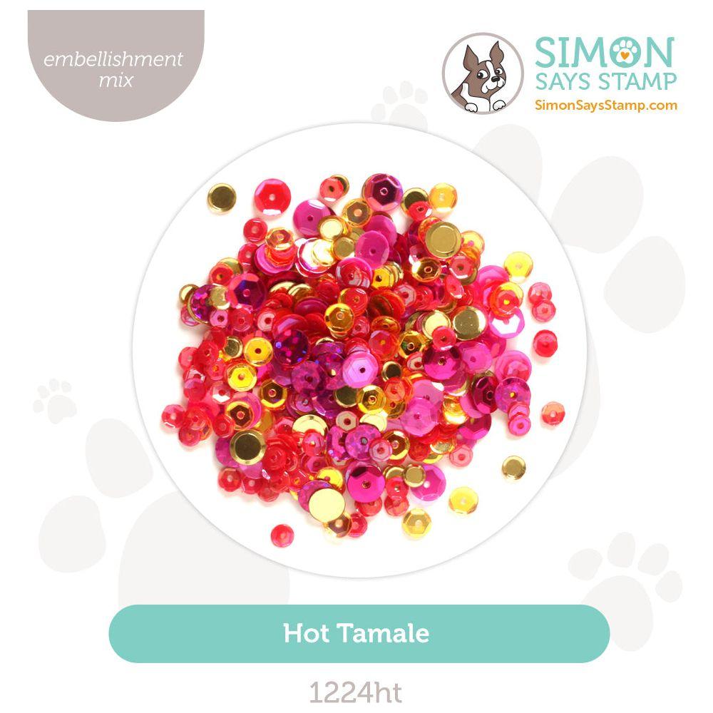 Simon Says Stamp Embellishment Mix Hot Tamale 1224ht To Love