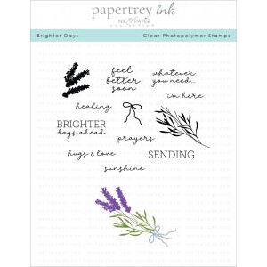 Papertrey Ink BRIGHTER DAYS Clear Stamps 1232