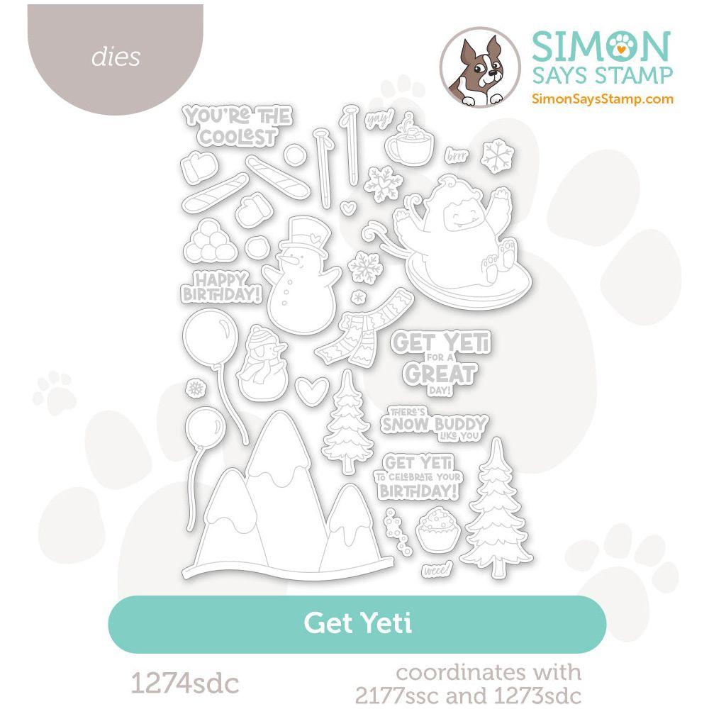 Simon Says Stamp Get Yeti Wafer Dies 1274sdc