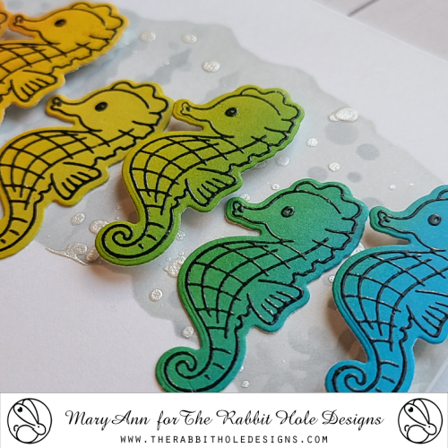 The Rabbit Hole Designs Sea-ing is Believing Clear Stamps TRH-203 Seahorse