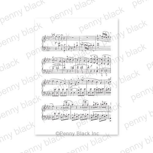 Penny Black Shimmering Tune Stick and Shine Sheets 15-005