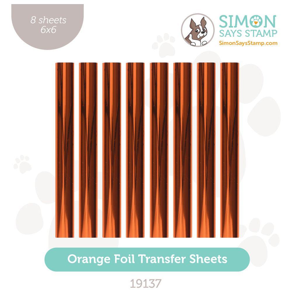 Therm O Web for Simon Says Stamp Orange DecoFoil Transfer Sheets Flat Pack 19137 Be Bold