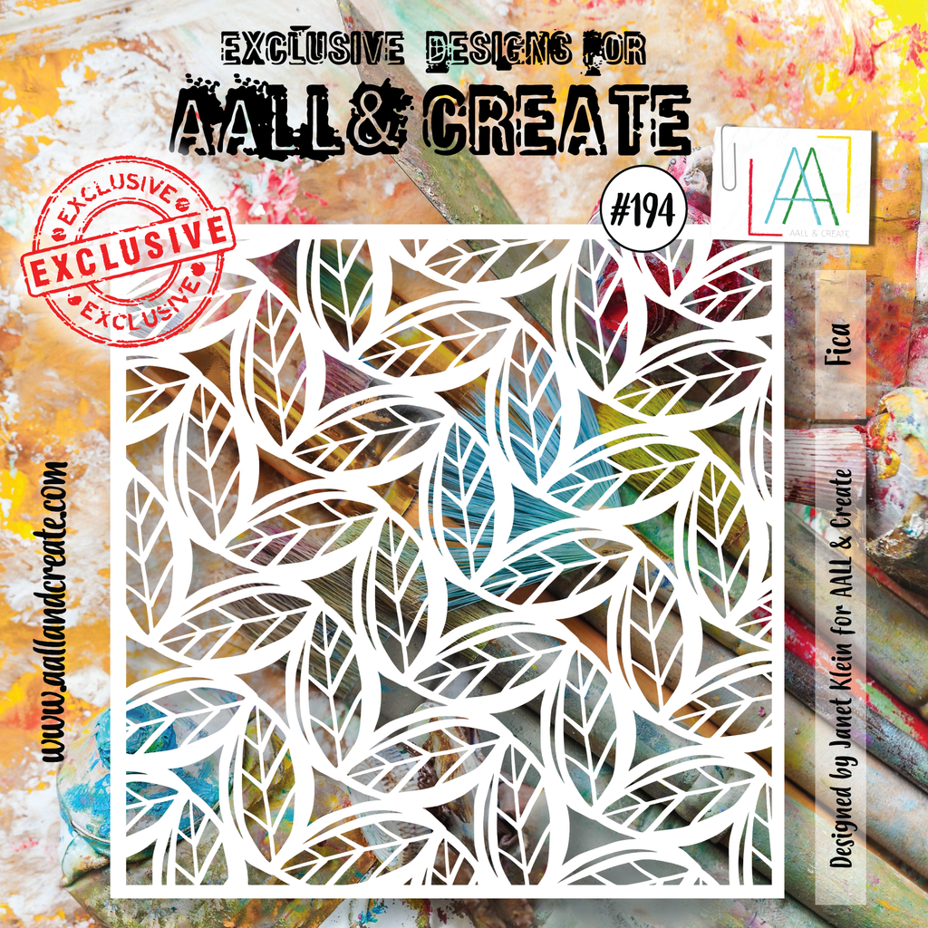 AALL & Create Fica 6x6 Stencil 194