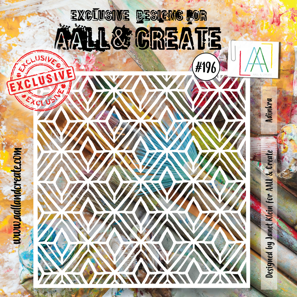 AALL & Create Adinkra 6x6 Stencil 196