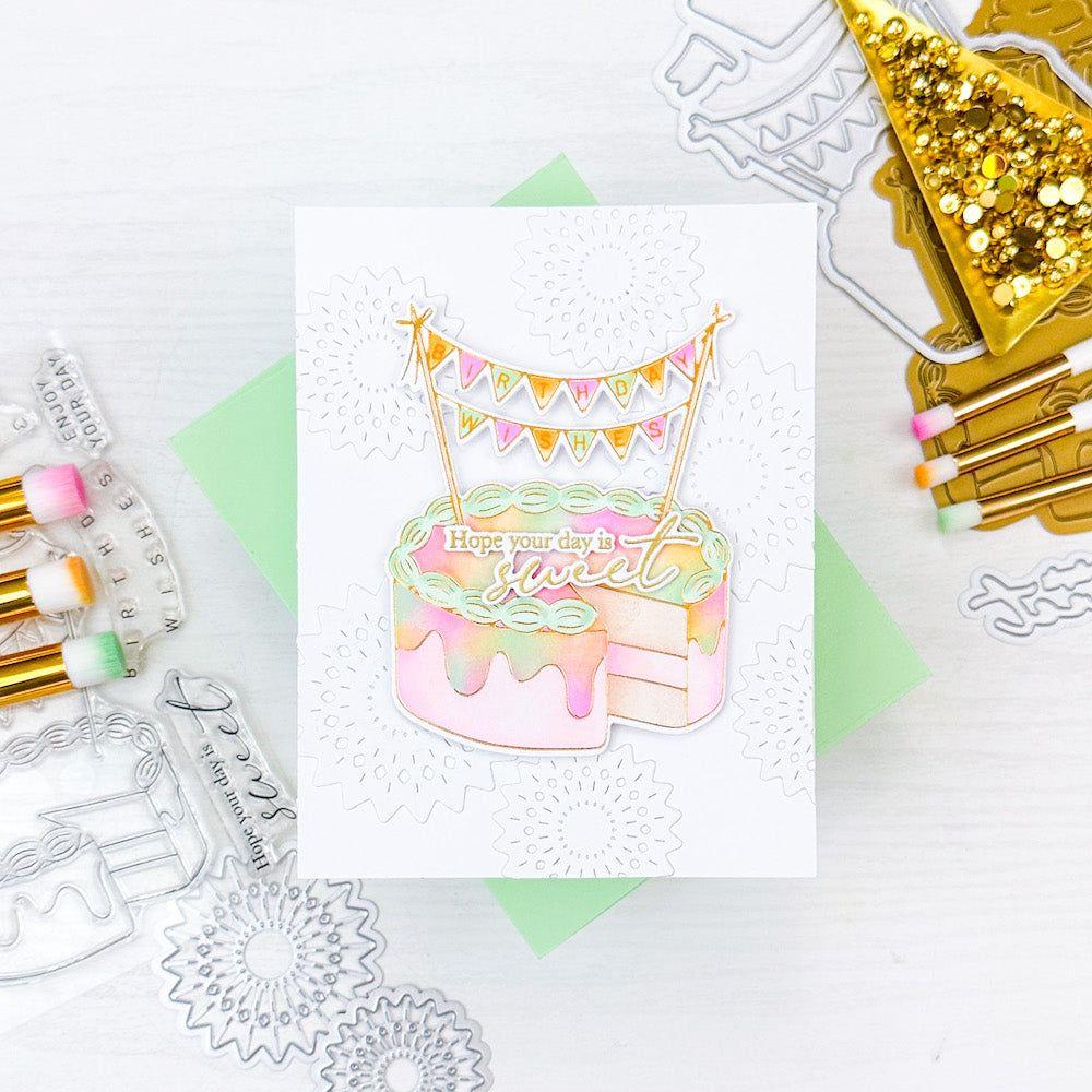 PinkFresh Studio Sweet Day Clear Stamp Set 199223 sweet cake | color-code:ALT03