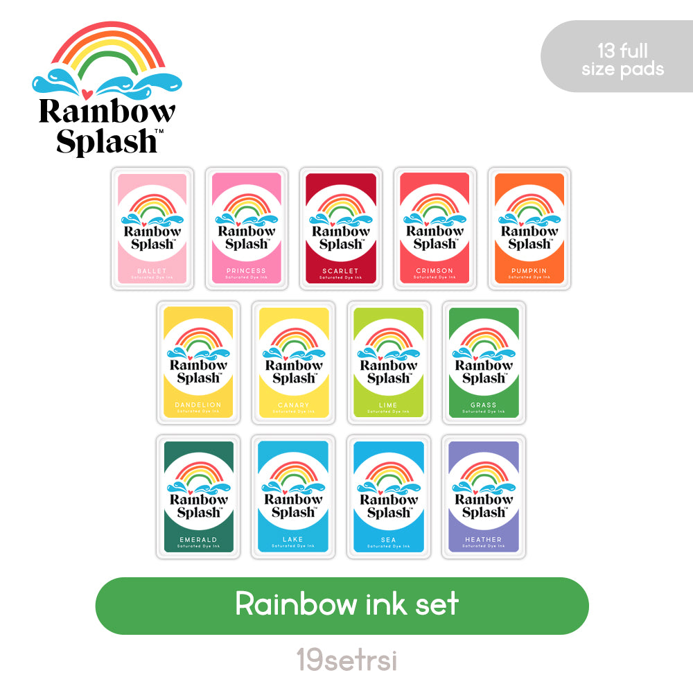 Rainbow Colorful Stamp Ink Pad — A Lot Mall