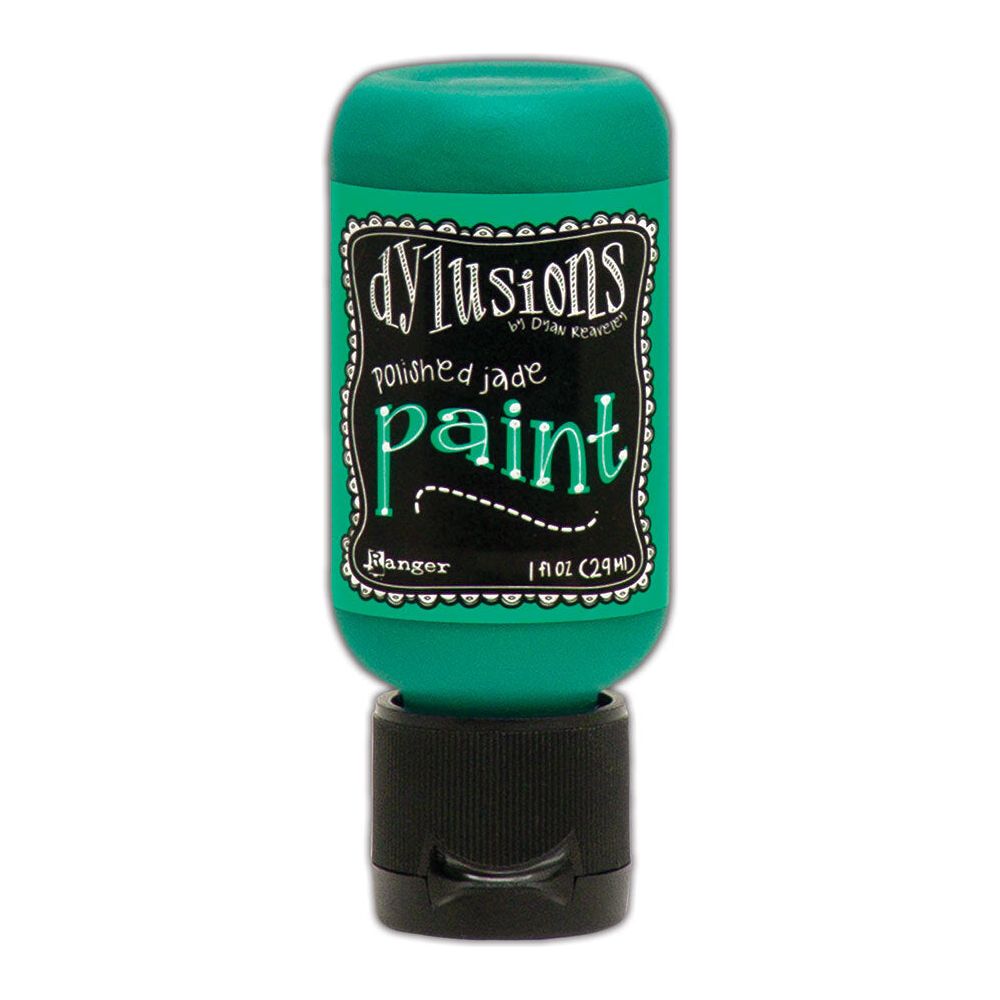 Ranger Dylusions 1oz Paint Polished Jade dyq70603*