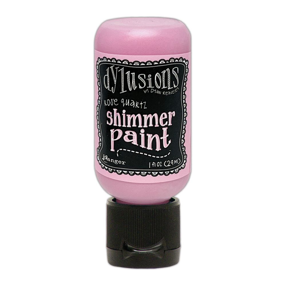 Ranger Dylusions 1oz Rose Quartz Shimmer Paint dyu81456*