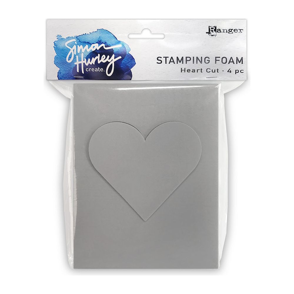 Ranger Simon Hurley Heart Cut Stamping Foam Shapes hua78449