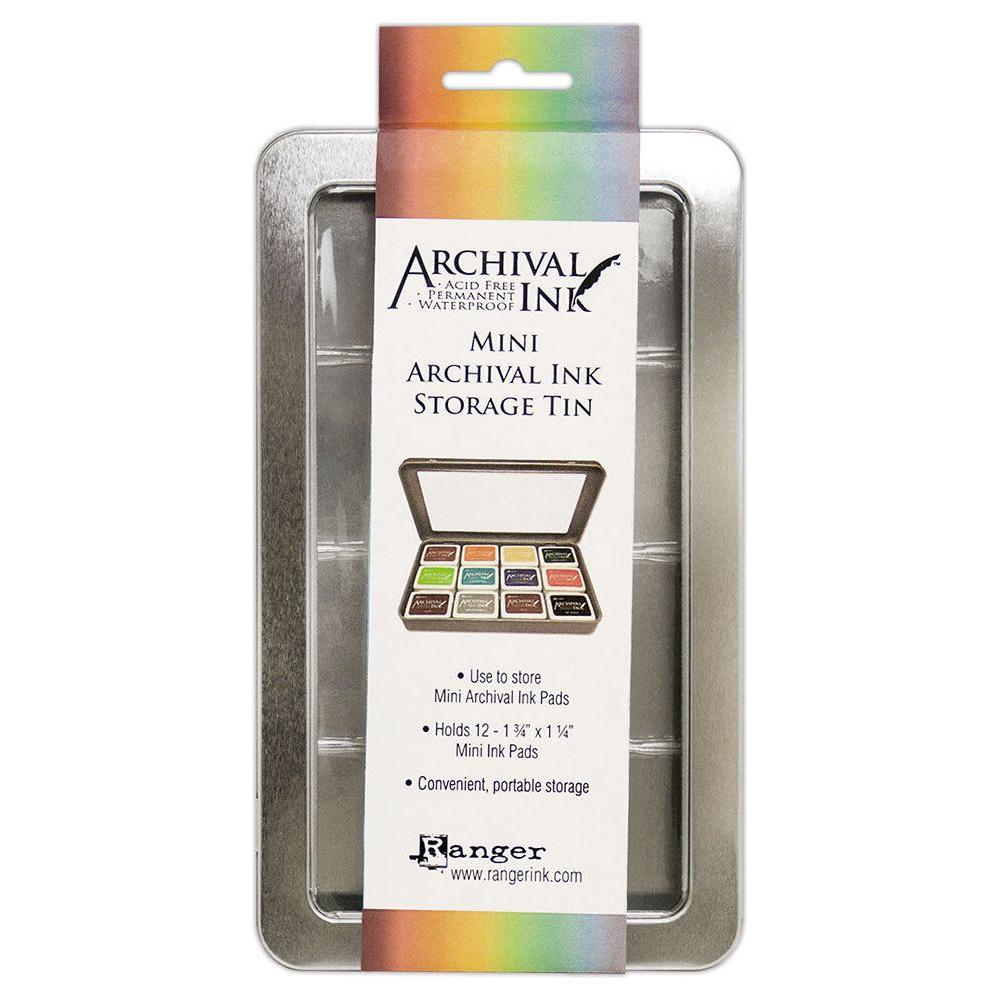 Ranger Mini Archival Ink Pads Storage Tin AIMA58434