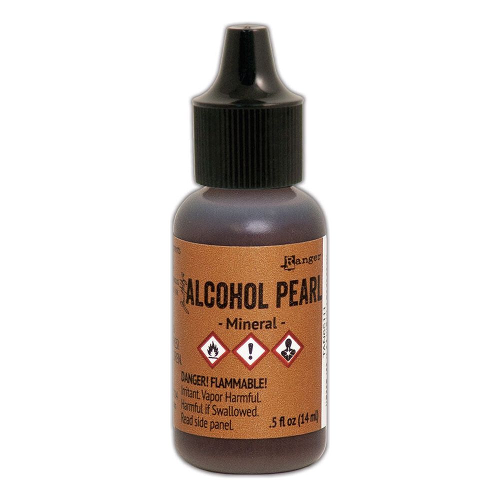 Tim Holtz Alcohol Pearls Ink Mineral Ranger tan65111