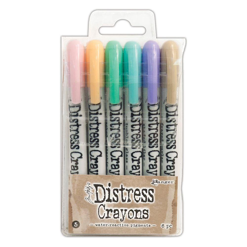 Ranger Tim Holtz Distress Crayons Set 5 TDBK51756