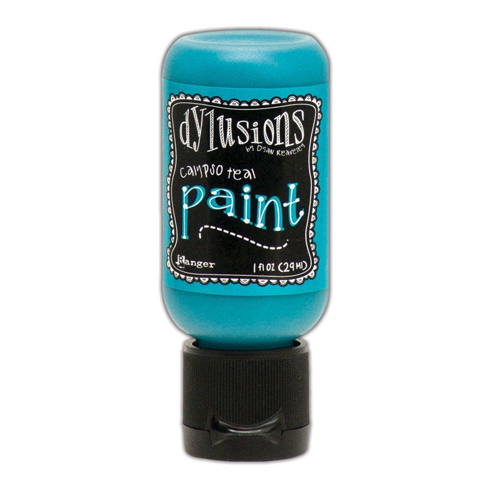 Ranger Dylusions 1oz Paint Calypso Teal dyq70412*