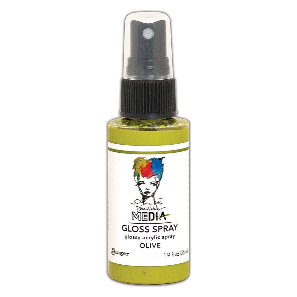 Dina Wakley Ranger Olive Media Gloss Spray mdo68556