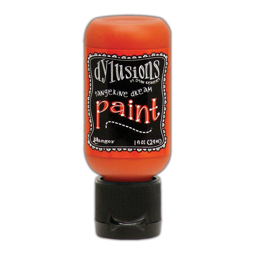 Ranger Dylusions 1oz Paint Tangerine Dream dyq70672*