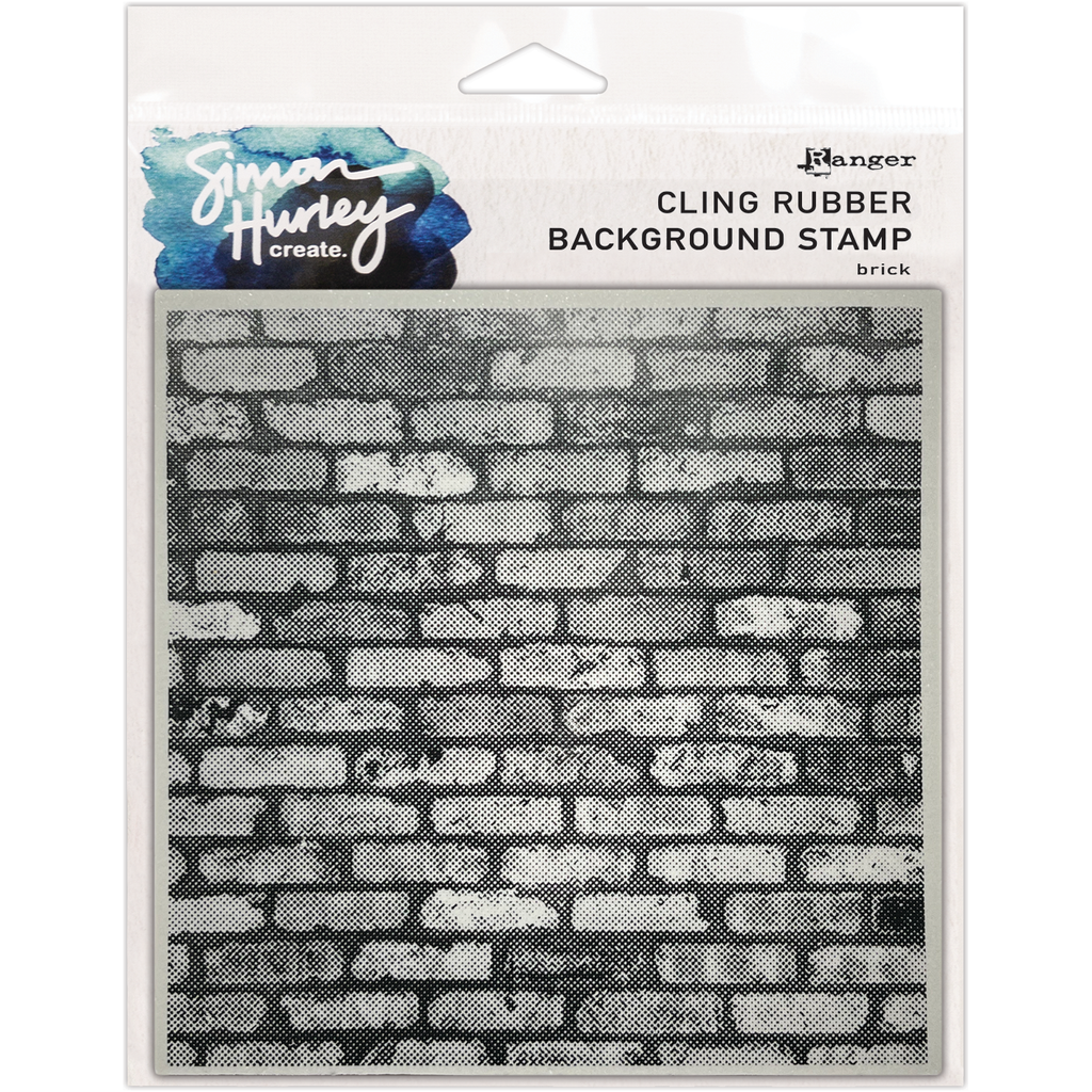 Ranger Simon Hurley Brick Cling Stamp hur87137