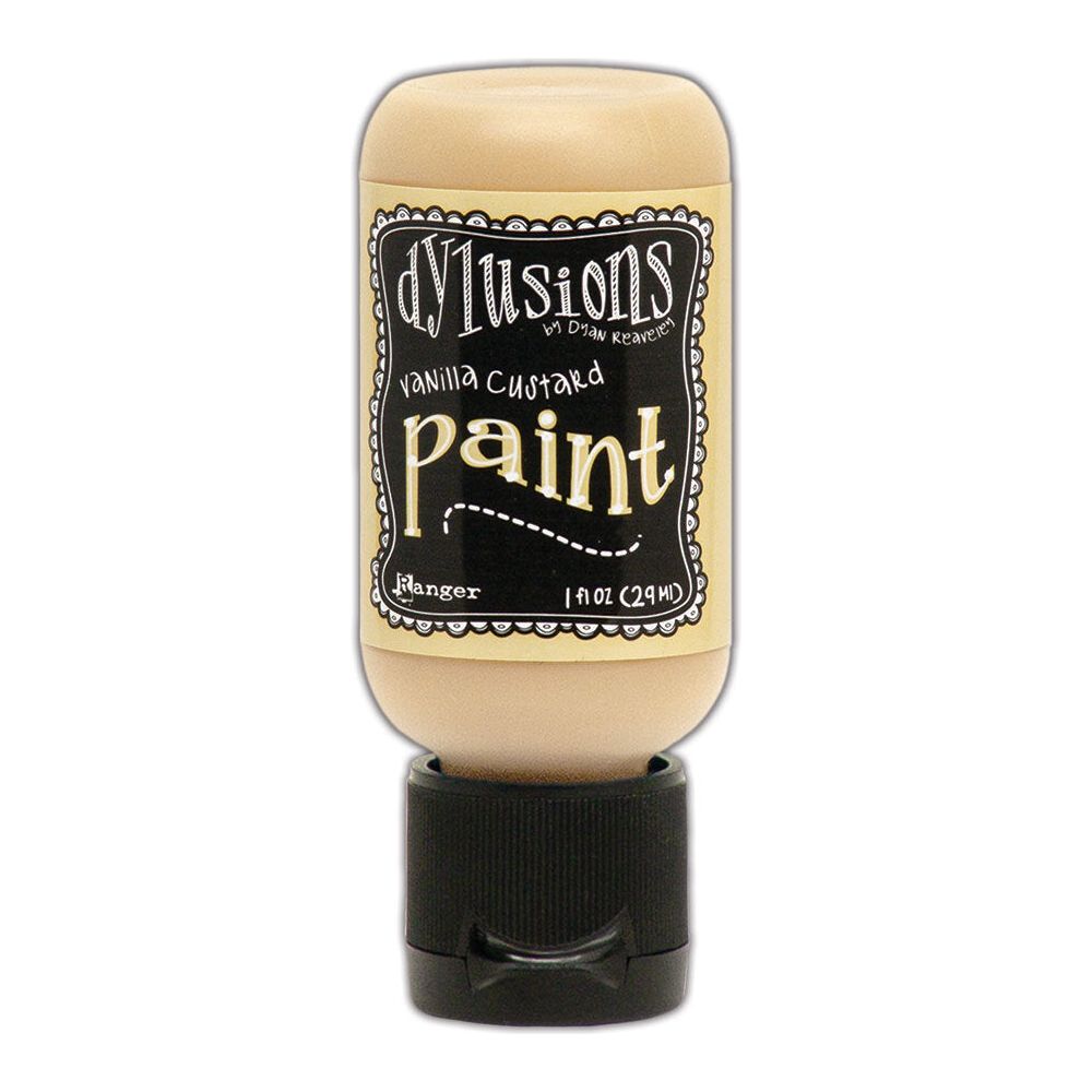 Ranger Dylusions 1oz Paint Vanilla Custard dyq70696*