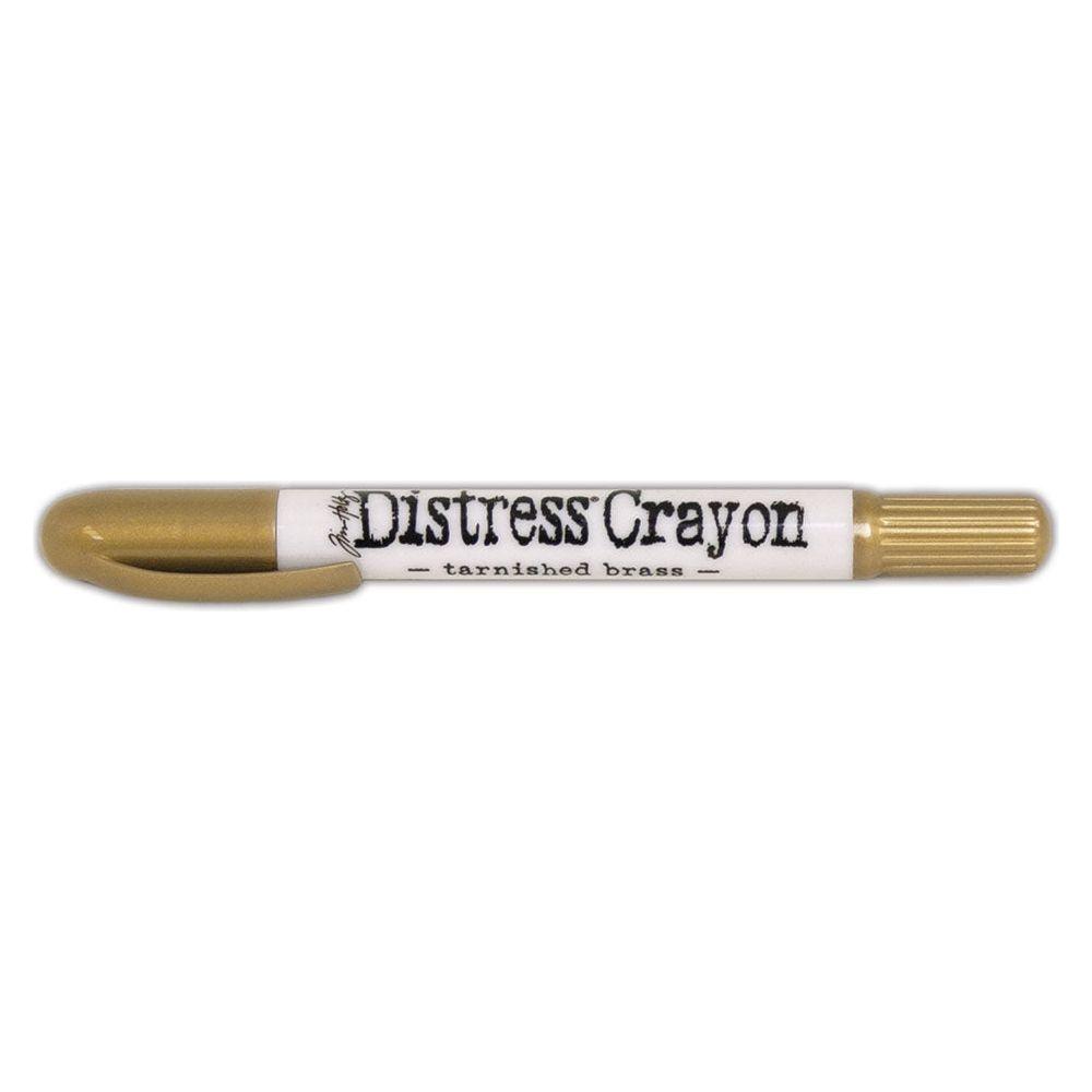 Ranger Tim Holtz Distress Crayon TARNISHED BRASS TDB58694