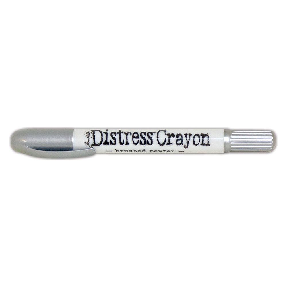 Ranger Tim Holtz Distress Crayon BRUSHED PEWTER TDB58687