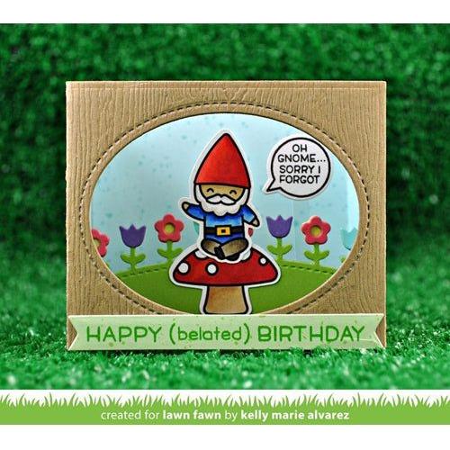 Simon Says Stamp! Lawn Fawn SET OH GNOME! Clear Stamps and Dies LF19OG