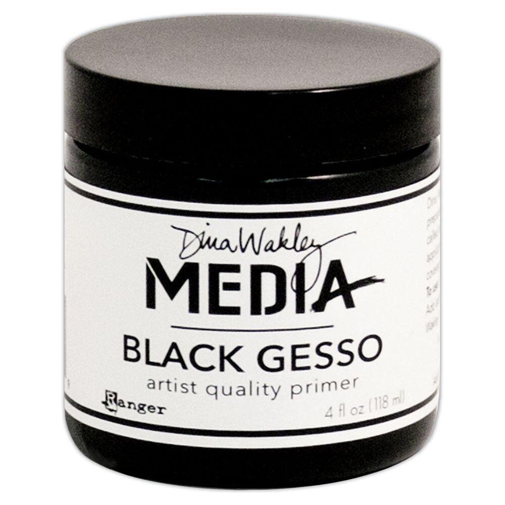 Dina Wakley Ranger Black Gesso Media MDM41719