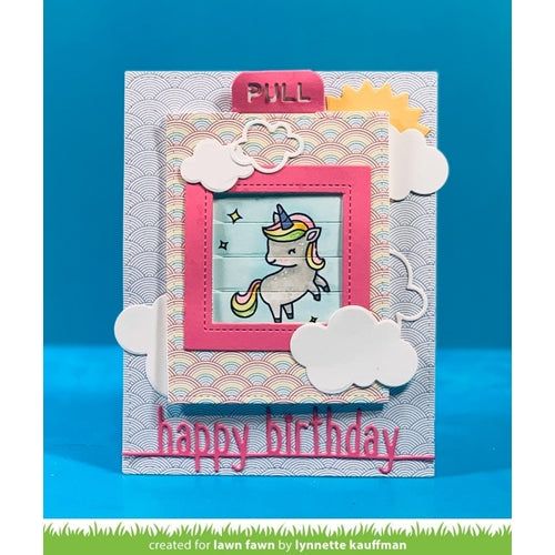 Simon Says Stamp! Lawn Fawn SET A LITTLE SPARKLE Clear Stamps and Dies ZLFALS