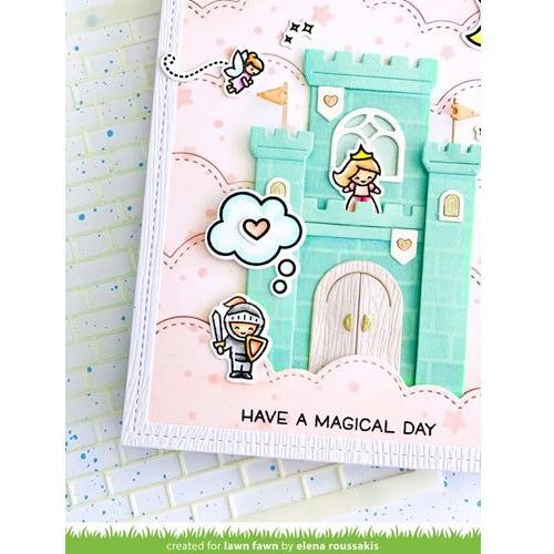 Simon Says Stamp! Lawn Fawn SET TINY FAIRY TALE Clear Stamps and Dies lftft