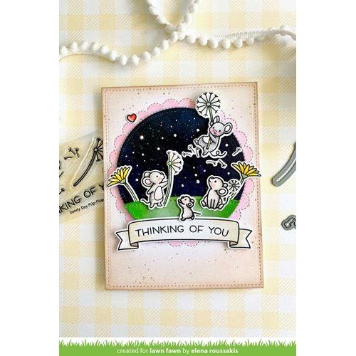 Simon Says Stamp! Lawn Fawn SET DANDY DAY FLIP-FLOP Clear Stamps and Dies lfddff