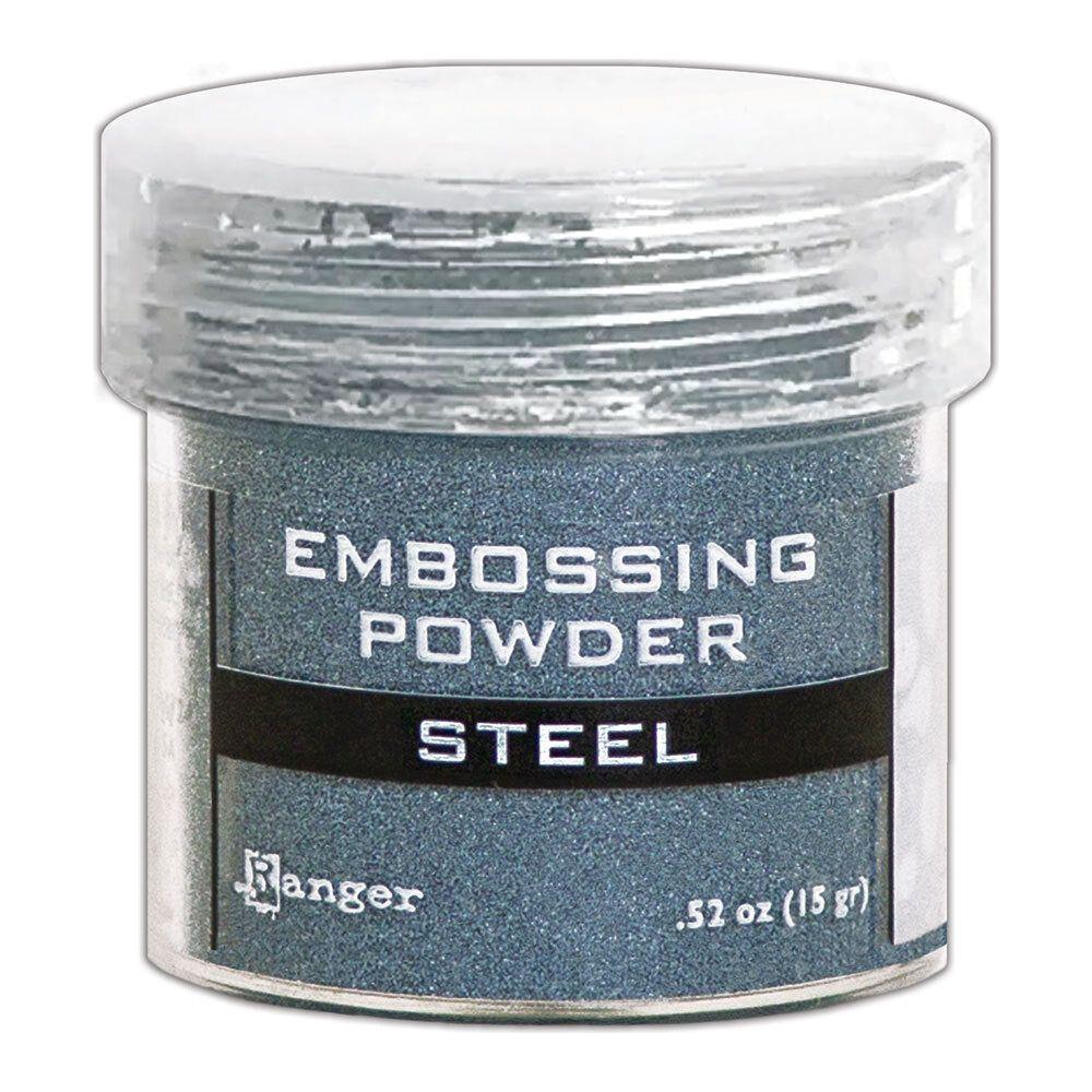 Ranger Embossing Powder Steel Metallic epj66873