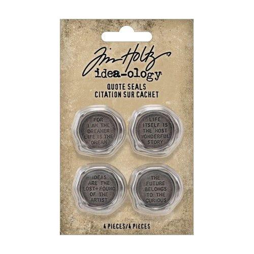 Simon Says Stamp! Tim Holtz Idea-ology QUOTE SEALS th94236