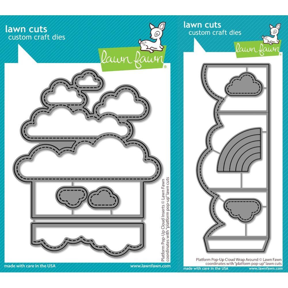 Lawn Fawn Set Platform Cloud Add-On Dies lfpppc