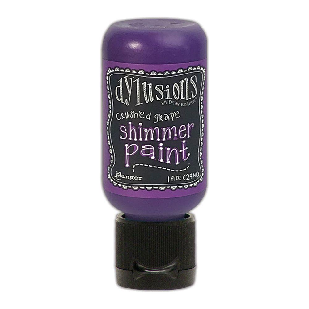 Ranger Dylusions 1oz Crushed Grape Shimmer Paint dyu74397