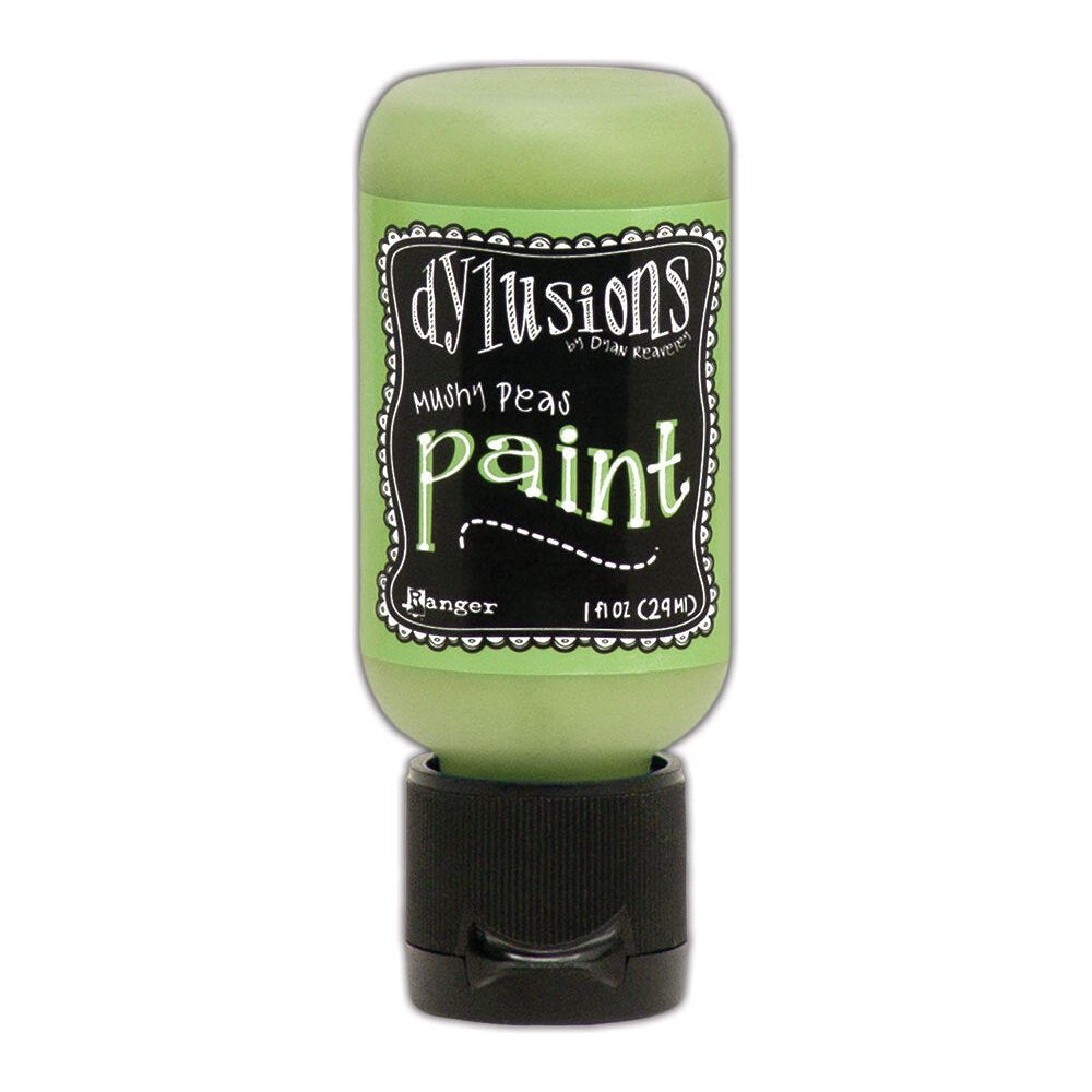 Ranger Dylusions 1oz Paint Mushy Peas dyq70566*