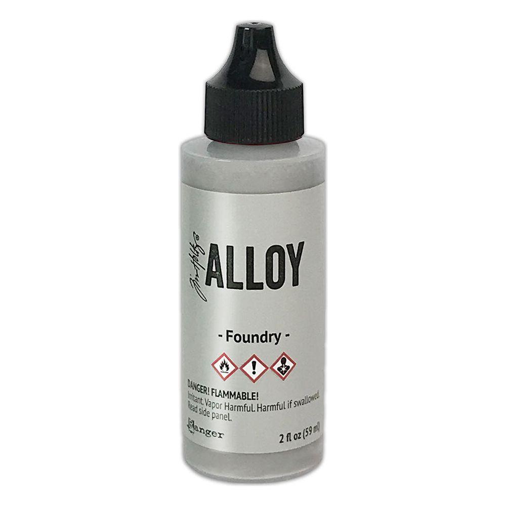 Tim Holtz Alcohol Ink 2oz Foundry Alloy Ranger tag78302